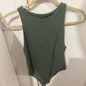 Zara Olive Green Bodysuit